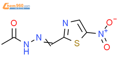 Acetic acid, 2-[(5-nitro-2-thiazolyl)methylene]hydrazide结构式图片|20751-87-5结构式图片