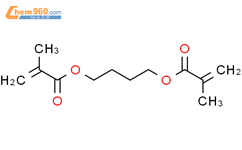 1,4-丁二醇二甲基丙烯酸酯结构式图片|2082-81-7结构式图片