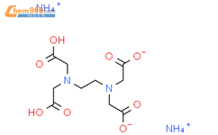 乙二胺四乙酸磷酸氢二铵盐水合物结构式图片|20824-56-0结构式图片