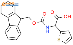 FMOC-(S)-2-(2-噻吩基)-甘氨酸结构式图片|208259-66-9结构式图片