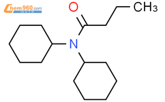 Butanamide,N,N-dicyclohexyl-结构式图片|20857-76-5结构式图片