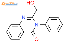 4(3H)-Quinazolinone, 2-(hydroxymethyl)-3-phenyl-结构式图片|20873-20-5结构式图片