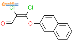 2-Propenal, 2,3-dichloro-3-(2-naphthalenyloxy)-结构式图片|20882-31-9结构式图片