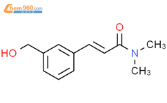 2-Propenamide, 3-[3-(hydroxymethyl)phenyl]-N,N-dimethyl-, (2E)-结构式图片|208943-39-9结构式图片