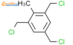 1,3,5-tris(chloromethyl)-2-methylbenzene结构式图片|20902-16-3结构式图片
