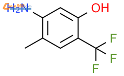 5-氨基-4-甲基-2-(三氟甲基)苯酚结构式图片|2090518-42-4结构式图片