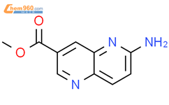 6-氨基-1,5-萘啶-3-羧酸甲酯结构式图片|2090981-63-6结构式图片