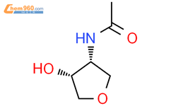 cis-N-(4-Hydroxy-tetrahydro-furan-3-yl)-acetamide结构式图片|2091265-13-1结构式图片
