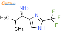 (αS)-α-(1-甲基乙基)-2-(三氟甲基)-1H-咪唑-5-甲胺结构式图片|2091629-56-8结构式图片