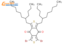 1,3-二溴-5,7-双(2-丁基辛基)-4H,8H-苯并[1,2-C:4,5-C']二噻吩-4,8-二酮结构式图片|2093197-88-5结构式图片