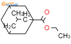 1-金刚烷甲酸乙酯结构式图片|2094-73-7结构式图片
