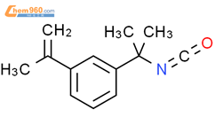3-异丙基-二甲基苄基异氰酸酯TMI结构式图片|2094-99-7结构式图片
