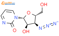 3'-叠氮-3'-脱氧-4-脱氧尿苷结构式图片|2095417-07-3结构式图片