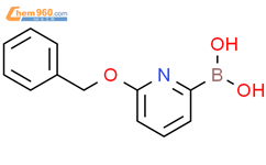 (6-(苄氧基)吡啶-2-基)硼酸结构式图片|2096339-18-1结构式图片