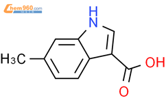 6-甲基-3-吲哚甲酸结构式图片|209920-43-4结构式图片