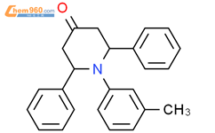 2,6-diphenyl-1-m-tolyl-piperidin-4-one结构式图片|21011-87-0结构式图片