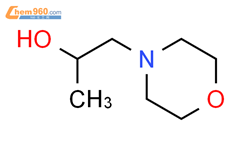1-(4-吗啡啉)-2-丙醇结构式图片|2109-66-2结构式图片