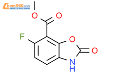 methyl 6-fluoro-2-oxo-3H-1,3-benzoxazole-7-carboxylate结构式图片|2114730-57-1结构式图片