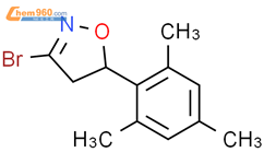 3-溴-4,5-​二氢-5-(2,4,6-三甲基苯基)​-异恶唑结构式图片|2118263-77-5结构式图片
