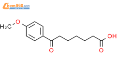 7-(4-METHOXYPHENYL)-7-OXOHEPTANOIC ACID结构式图片|21244-11-1结构式图片