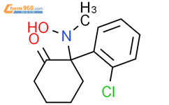 2-(2-氯苯基)-2-(羟甲基氨基)-环己酮结构式图片|2128719-75-3结构式图片