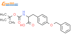 N-Boc-O-苄基-L-酪氨酸结构式图片|2130-96-3结构式图片