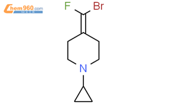 Piperidine, 4-(bromofluoromethylene)-1-cyclopropyl-结构式图片|2137633-99-7结构式图片