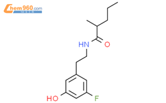 N-[2-(3-fluoro-5-hydroxyphenyl)ethyl]-2-methylpentanamide结构式图片|2137763-76-7结构式图片