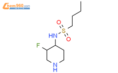 1-Butanesulfonamide, N-(3-fluoro-4-piperidinyl)-结构式图片|2138028-24-5结构式图片
