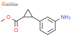 Cyclopropanecarboxylic acid, 2-(3-aminophenyl)-, methyl ester结构式图片|2138185-46-1结构式图片
