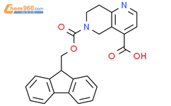1,6-Naphthyridine-4,6(5H)-dicarboxylic acid, 7,8-dihydro-, 6-(9H-fluoren-9-ylmethyl) ester结构式图片|2138423-46-6结构式图片