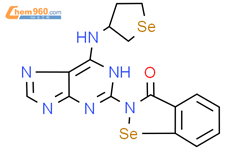 ​3（2H）​-​一，2-​[6-​[（四氢硒酚​烯-​3-​酰基）​氨基]​-​9H-​嘌呤-​2-​[基]​-1.​2-​苯并异硒唑