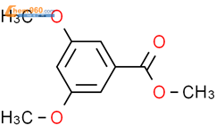 3,5-二甲氧基苯甲酸甲酯结构式图片|2150-37-0结构式图片