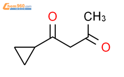 环丙甲酰丙酮结构式图片|21573-10-4结构式图片