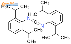 N,N'-二(2,6-二异丙基苯基)碳二亚胺结构式图片|2162-74-5结构式图片