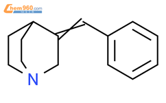 1-Azabicyclo[2.2.2]octane, 3-(phenylmethylene)-
