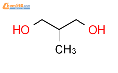 甲基丙二醇结构式图片|2163-42-0结构式图片