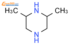 顺式-2,6-二甲基哌嗪结构式图片|21655-48-1结构式图片