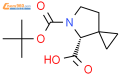 (4R)-5-[(tert-butoxy)carbonyl]-5-azaspiro[2.4]heptane-4-carboxylic acid结构式图片|2165570-86-3结构式图片