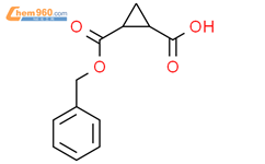 2-Benzyloxycarbonyl-cyclopropane-carboxylic acid结构式图片|2166787-71-7结构式图片