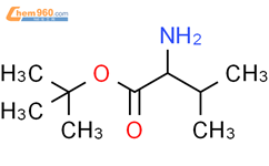 D-缬氨酸叔丁酯结构式图片|21691-52-1结构式图片