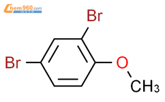 2,4-二溴苯甲醚结构式图片|21702-84-1结构式图片