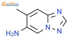 7-methyl-1,2,4triazolo1,5-apyridin-6-amine结构式图片|2172466-50-9结构式图片