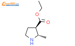 trans-2-Methyl-pyrrolidine-3-carboxylic acid ethyl ester结构式图片|2173637-58-4结构式图片