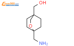 [1-(aminomethyl)-2-oxabicyclo[2.2.2]octan-4-yl]methanol结构式图片|2174001-33-1结构式图片