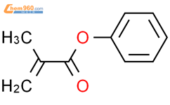 甲基丙烯酸苯酯结构式图片|2177-70-0结构式图片