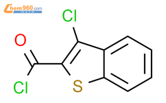 3-氯苯并ób]噻酚-2-羰酰氯结构式图片|21815-91-8结构式图片
