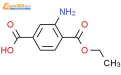 3-Amino-4-(ethoxycarbonyl)benzoic acid结构式图片|218590-81-9结构式图片