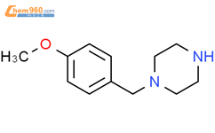 1-(4-甲氧基苄基)哌嗪结构式图片|21867-69-6结构式图片