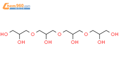 1,2-Propanediol, 3,3'-[oxybis[(2-hydroxy-3,1-propanediyl)oxy]]bis-结构式图片|21872-45-7结构式图片